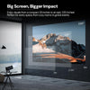 WP100 Mini Android Projector | Native 1080P Supports 4K| Dual Band WiFi and Bluetooth 5.0| Auto Focus & Keystone| Home theater video Projector