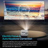 WP102 Mini Android Projector | Dual Band WiFi 2.4/5G | 180 ANSI Lumens |1080P Full HD Support| Screen Mirroring| Video Projector