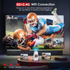 Mini Projector [Android 11.0] | 200 ANSI Lumens with 5G WiFi and Bluetooth 5.2 | 180° Angle adjustment Movie Projector