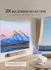 Short Throw HD 4K Support Android 13.0 Projector with Wifi 6 Electronic Focus, Auto Keystone, 2GB+16GB