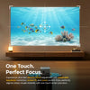 Smart HD Mini Projector, 180 ANSI lumens, 4K Decoding Support, Android 12, WiFi 6 Dual Band, Bluetooth 5.4, Electric Focus, Auto Keystone, HDMI/USB