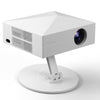 Smart HD Mini Projector with WiFi 6 & Bluetooth 5.4, Android 13, 200 ANSI Lumens, 4K Decoding Support, Auto & 4D Keystone Correction, Digital Zoom, HDMI/USB