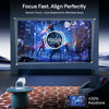 Flip Mini Portable Projector with WiFi6 and Bluetooth |150 ANSI Brightness |Android 14|4K 1080P Support |Auto Keystone 180 Rotatable Smart Outdoor Projector
