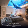 LED Projector, HD 300 ANSI Brightness, Android 13, 2GB RAM 16GB Storage, Bluetooth 5.4, 4K Support, Auto Keystone, Up to 130-Inch Display,