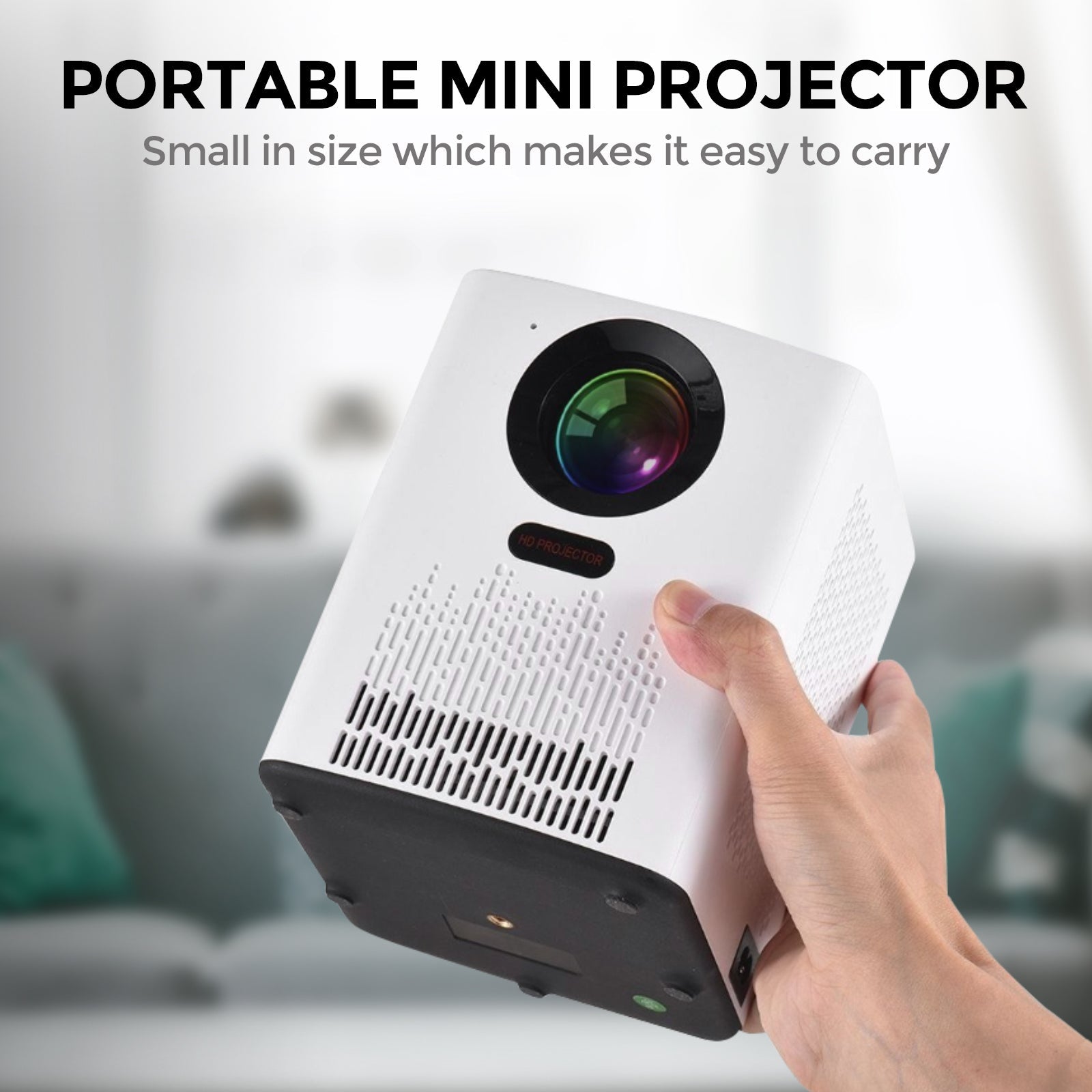 S8 Mini WiFi Projector With 100