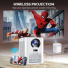 S8 Mini WiFi Projector | 5000 Lumens Portable Outdoor Movie Projector | 100