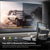 Smart Android Projector |Native 1080P 4K Projector Supported, 650 ANSI Movie Projector with WiFi and Bluetooth| Auto Focus & Keystone