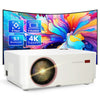 WP98 Smart Android Projector with WiFi and Bluetooth | 1080P FULL HD Movie Projector with 200