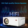 WP98 Smart Android Projector with WiFi and Bluetooth | 1080P FULL HD Movie Projector with 200