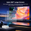 WP98 Smart Android Projector with WiFi and Bluetooth | 1080P FULL HD Movie Projector with 200