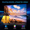 WP98 Smart Android Projector with WiFi and Bluetooth | 1080P FULL HD Movie Projector with 200