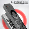 W3 Air Mouse 2.4g Wireless Remote Control | 4-in-1 Air Mouse Gyroscope Smart Voice Remote Control Mini Keyboard For Android Tv Box / For Mac Os/ Linux
