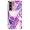 Marble Bundle for Samsung Galaxy S23 Plus Case + Galaxy Buds Case (Purple)