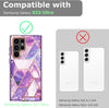 Marble Bundle for Samsung Galaxy S23 5G Ultra Case + Galaxy Buds Case (Pink)