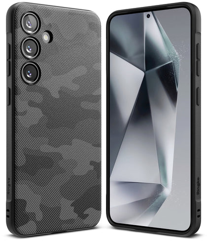 Ringke Samsung Galaxy S24 Plus Onyx Design Series Case Cover - Camo Black