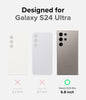 Ringke Samsung Galaxy S24 Ultra Onyx Design Series Case Cover - Camo Black