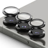 Samsung Galaxy S25 Camera Lens Frame Glass Series - Black