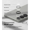 Samsung Galaxy S25 Camera Lens Frame Glass | Black