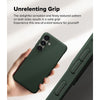 Samsung Galaxy S25 Case Cover | Onyx Series | Dark Green