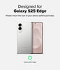 Samsung Galaxy S25 Edge Case 2025 | Fusion Series | Clear