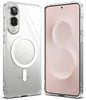 Samsung Galaxy S25 Edge Case Cover | Fusion Magnetic Series | Clear