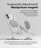Samsung Galaxy S25 Edge Case Cover | Fusion Magnetic Series | Clear