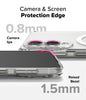 Samsung Galaxy S25 Edge Case Cover | Fusion Magnetic Series | Clear