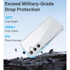 Clear Case for Samsung Galaxy S25 FE | Transparent TPU Soft Bumper Case Clear
