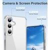 Clear Case for Samsung Galaxy S25 FE | Transparent TPU Soft Bumper Case Clear