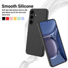 Silicone Case for Samsung Galaxy S25 FE | Full Body Silky Soft Touch Shockproof Cover Green