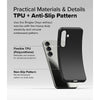 Samsung Galaxy S25 Plus Case Cover | Onyx Series | Black