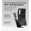 Samsung Galaxy S25 Plus Case Cover | Onyx Series | Camo Black
