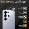 (3 in 1 Bundle) Samsung Galaxy S25 Ultra Case Cover With Tempared Glass Screen Protector & Lens Protector