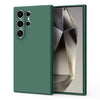 For Samsung Galaxy S25 Ultra Case, Slim Liquid Silicone -Green