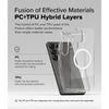 Samsung Galaxy S25 Ultra Case Cover| Fusion Magnetic Series | Clear