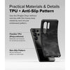Samsung Galaxy S25 Ultra Case Cover | Onyx Series | Camo Black