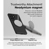 Samsung Galaxy S25 Ultra Case Cover | Onyx Magnetic Series | Black