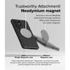 Samsung Galaxy S25 Ultra Case Cover | Rugged Magnetic Gear Series | Black