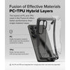 Samsung Galaxy S25 Ultra Case Cover | Fusion-X Series | Black