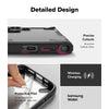 Samsung Galaxy S25 Ultra Case Cover | Fusion-X Series | Black