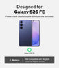 Samsung Galaxy S26 FE Case Cover | Onyx Series | Black