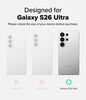 Samsung Galaxy S26 Ultra Case Cover | Fusion Magnetic Series | Clear