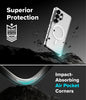 Samsung Galaxy S26 Ultra Case Cover | Fusion Magnetic Series | Clear
