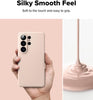 Samsung Galaxy S26 Ultra Case Cover | Silicone Magnetic Series | Pink Sand