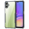 Case For Samsung Galaxy A06 5G Clear Back Cover Case with Rugged Black TPU Bumper- Black/Clear