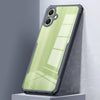 Case For Samsung Galaxy A06 5G Clear Back Cover Case with Rugged Black TPU Bumper- Black/Clear