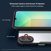 Case For Samsung Galaxy A07 Clear Back Cover Case with Rugged Black TPU Bumper- Black/Clear