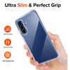 Clear Case for Samsung Galaxy A17 | Transparent TPU Soft Bumper Case Clear