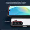 Case For Samsung Galaxy A26 Clear Back Cover Case with Rugged Black TPU Bumper- Black/Clear
