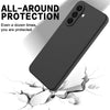 Silicone Case for Samsung Galaxy A26 5G | Full Body Silky Soft Touch Shockproof Cover Black